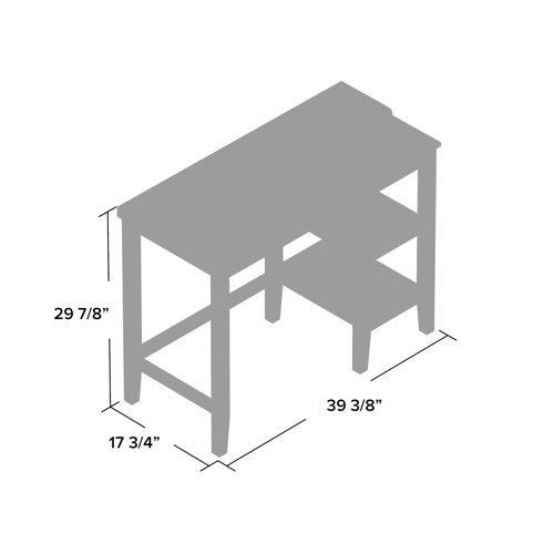 Winston Porter Yager 39.37'' Desk & Reviews Wayfair